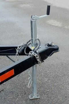 Front of a Trailer Hitch Stock Photos