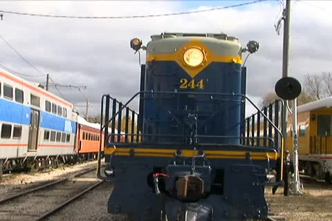 Front of a Train Engine 動画素材 10712597