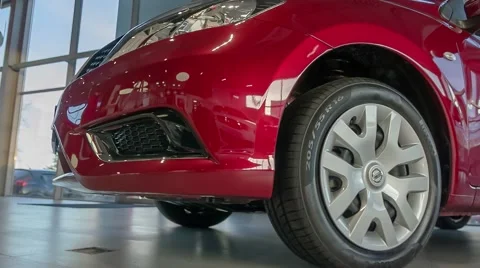 Front of vehicle red Stock Footage 62681870