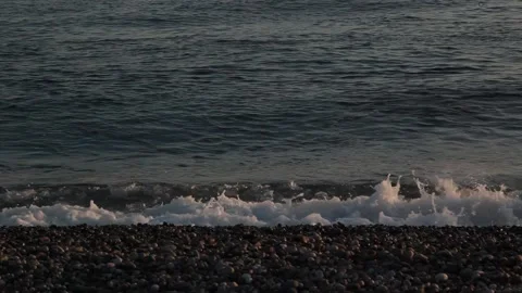 Front video waves light reflections Ocean dynamic liquid background footage Stock Footage 167241847