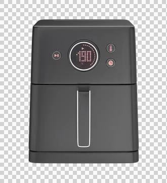 Front view of air fryer Stock Illustration