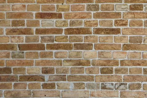 Front view of brick wall Stock Photos