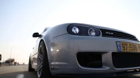 Front view of car Stock Footage 74503533