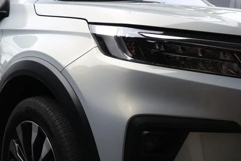 Front view of the car Stock Photos