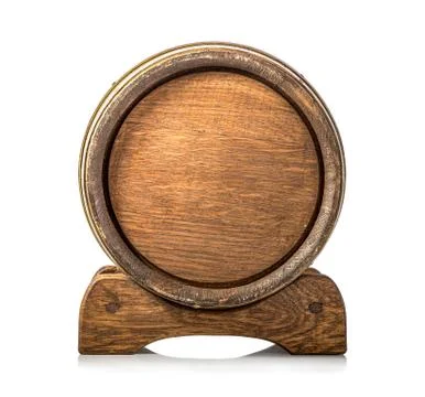 Front view of cask Stock Photos