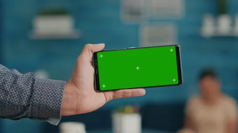 Front view of horizontal isolated mock u... | Stock Video | Pond5