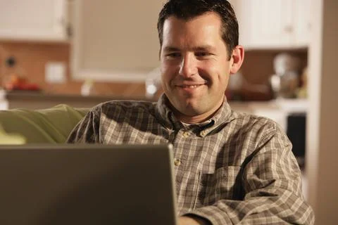 Front View Of Man Smiling Stock Photos