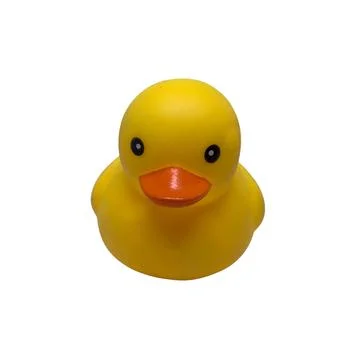 Front view Mini Rubber Ducks Bath Duck Toys Mini Foto stock