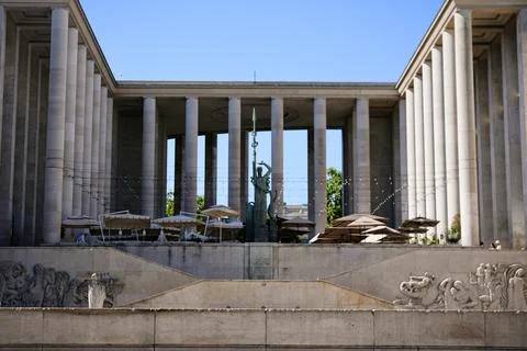 Front view of Palais de Tokyo Paris France on May 30 2025 Stock Photos