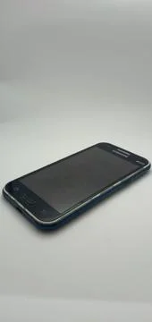 Front View of Samsung J1 Stock Photos