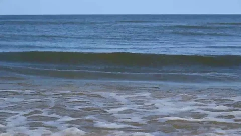 Front view of sea Stock Footage 99119018