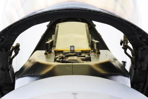 Front wiew cockpit Stock Photos