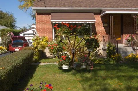 Front yard Stock Photos