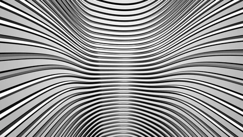 Frontal Horizontal Dynamic Wavering Background Stock Footage 101979247