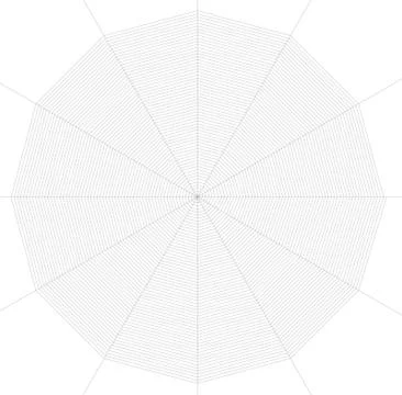 Frontal spiderweb illustration Stock Illustration