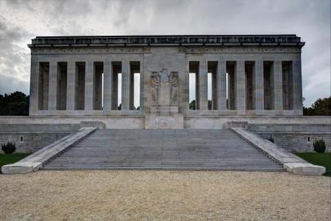 Frontal view of the monument. Stock Photos