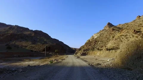Frontier gobi inner mongolia sandstone video Stock Footage 198517880
