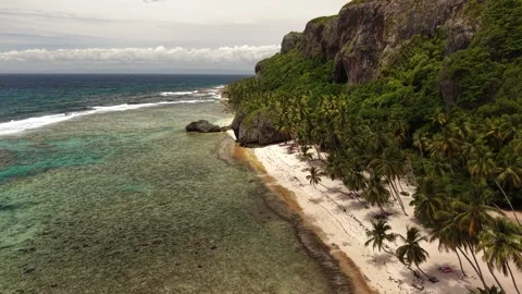Fronton Beach Complete Aerial Panorama-42 Vídeo Stock 337439413