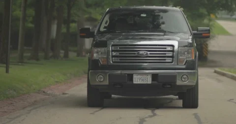 FrontShotOfTruck Stock Footage 88838469