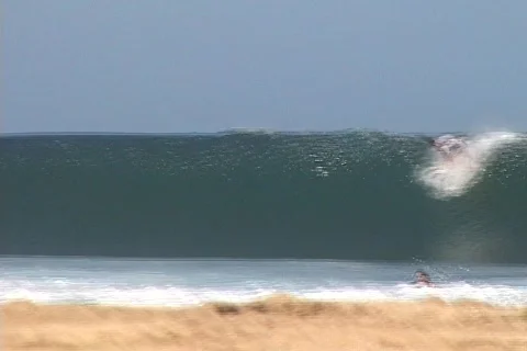 Frontside Barrel Ride Stock Footage 317503