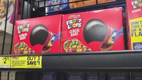 Froot Loops Retailer Stock Footage 200981514