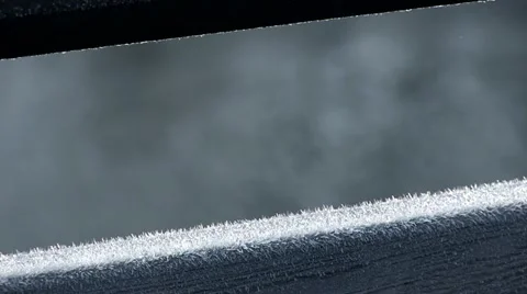 Frost on Bridge - River Flows 2 Видео 12502734