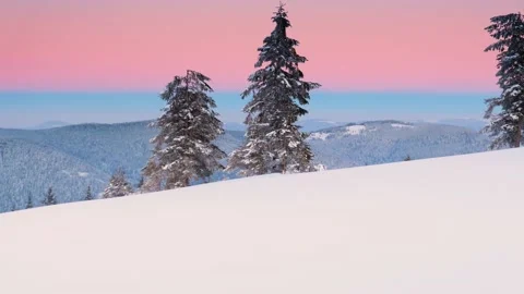 Frost in the Carpathians Stock Footage 170753982