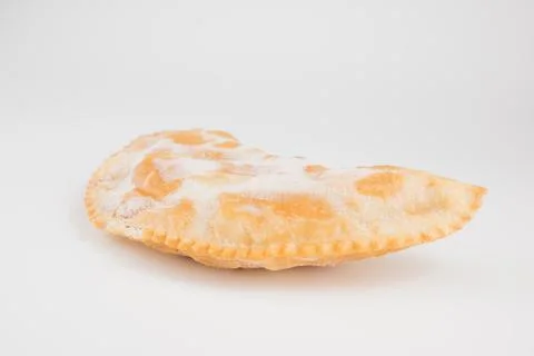Frost covered cheburek Stock Photos