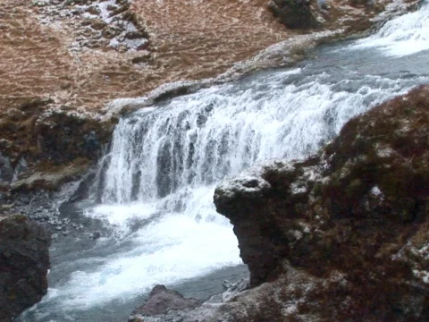 Frost Falls Stock Footage 490339