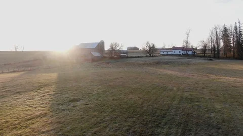 Frost Farm 4k 動画素材 119618949