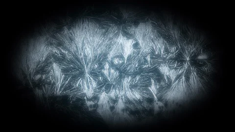 Frost Frame Stock Footage 120785240