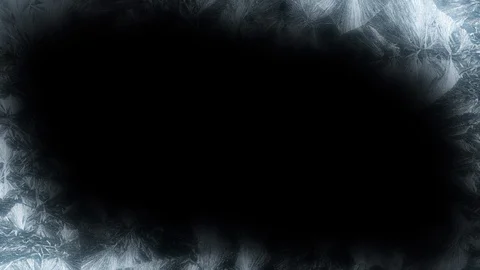 Frost Frame Stock Footage 120785281