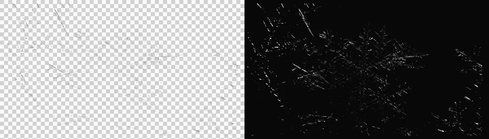 Frost glass texture with sharp ice crystals and surface scratches isolated .. Иллюстрация