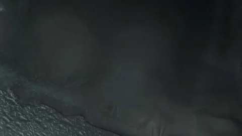 Frost paints patterns on glass Stock Footage 72785277