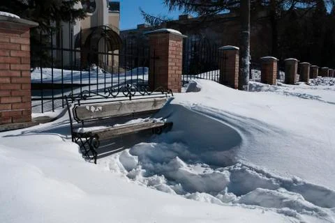 Frost park Stock Photos