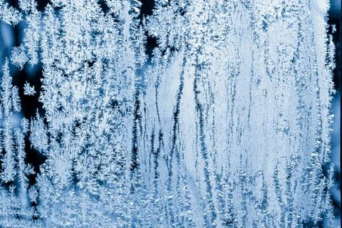 Frost pattern Stock Illustration