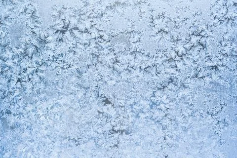 Frost pattern Stock Photos