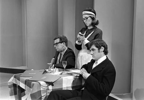 'The Frost Programme - Pilot' TV Show UK   - 1968 Photos