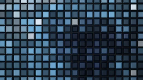 Frost Swell Glazed Mosaic Tile Stock Footage 342732077