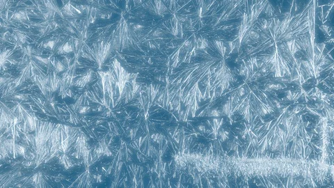Frost Transition Stock Footage 120796883