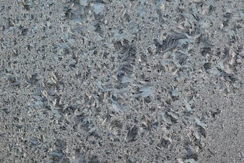 Frost at transparent surface 库存照片