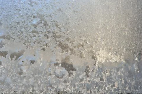 Frost on a window Stock Photos