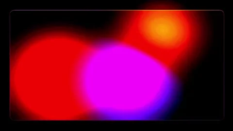 Frosted glass morphism panel overlay with vibrant red orange and purple glo.. Stock-Footage 344709794
