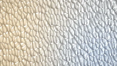 Frosted glass texture with warm and cool light transition. 4K Stock Footage 343244382