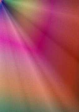 Frosted multicolored iridescent rays of glowing under the angle Stock Illustration