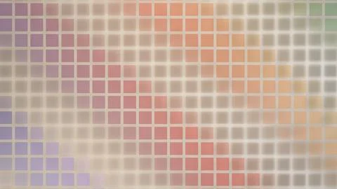 Frosted Square Grid Gradient Color Waves Illustrazione stock