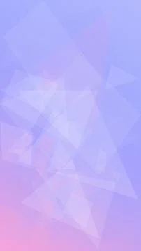 Frosted translucent polygon triangles scatter across a lavender blue gradie.. Stock Illustration