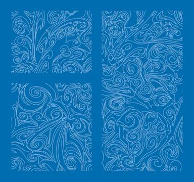 Frosted window Illustration