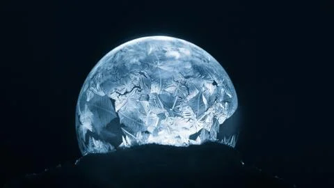 Frosty Christmas Winter Pattern. Stock Photos