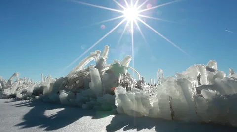 Frosty day Stock Footage 47519724